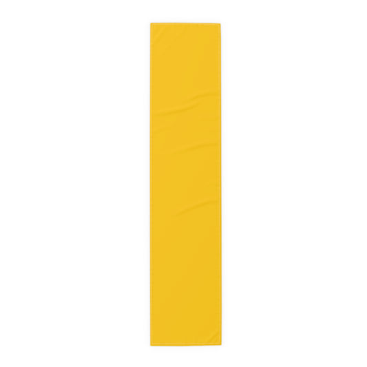 True Holiday Sun Kissed Yellow Solids Table Runner