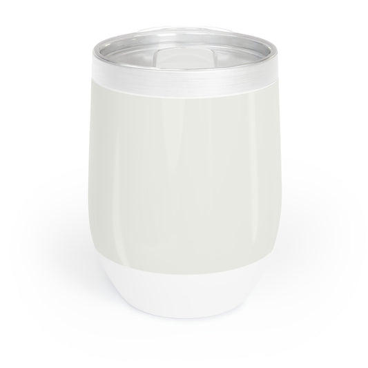 True Holiday White Heron White Solids Chill Wine Tumbler