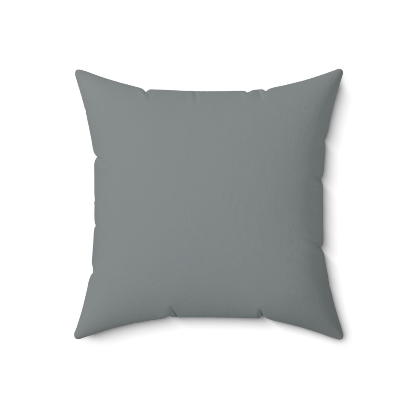 True Holiday Shaker Gray Gray Solids 18" Square Throw Pillow