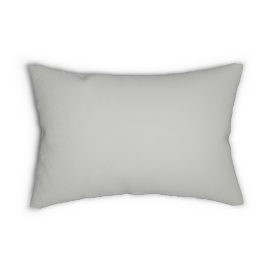 True Holiday Perspective Gray Solids 20" x 14" Rectangular Throw Pillow