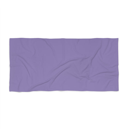 True Holiday Charmed Violet Purple Solids Beach & Pool Towel