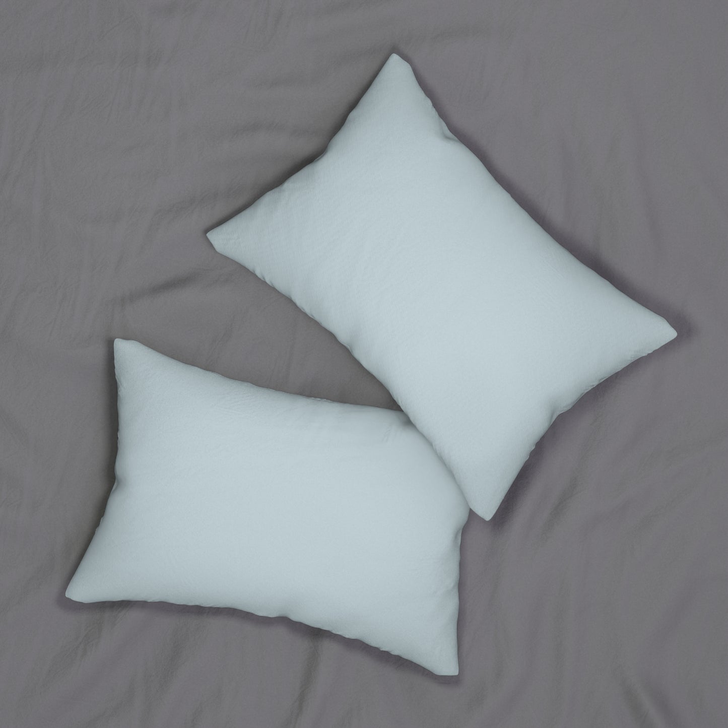 True Holiday Polar Sky Blue Solids 20" x 14" Rectangular Throw Pillow