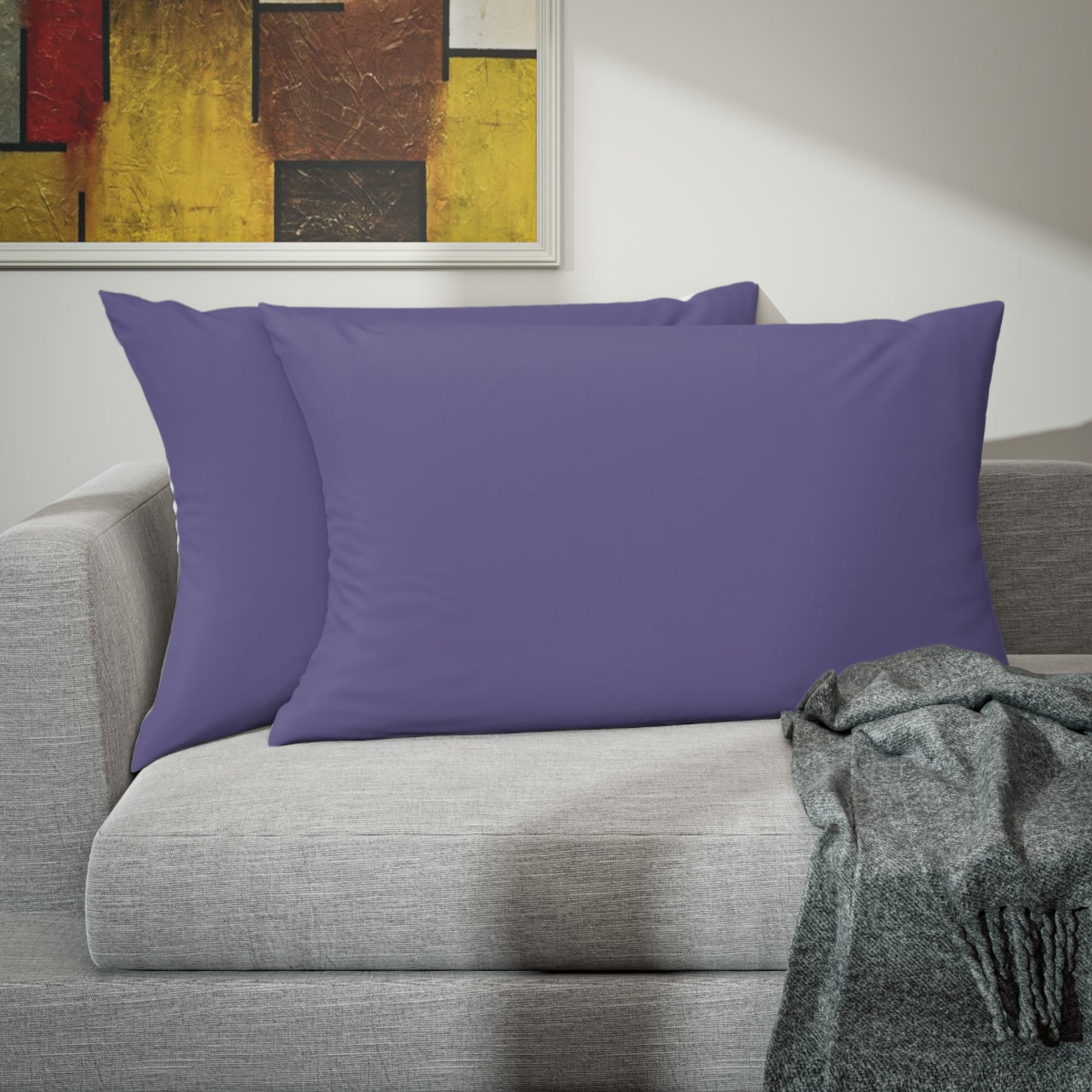 True Holiday Seduction Purple Solids Pillow Sham