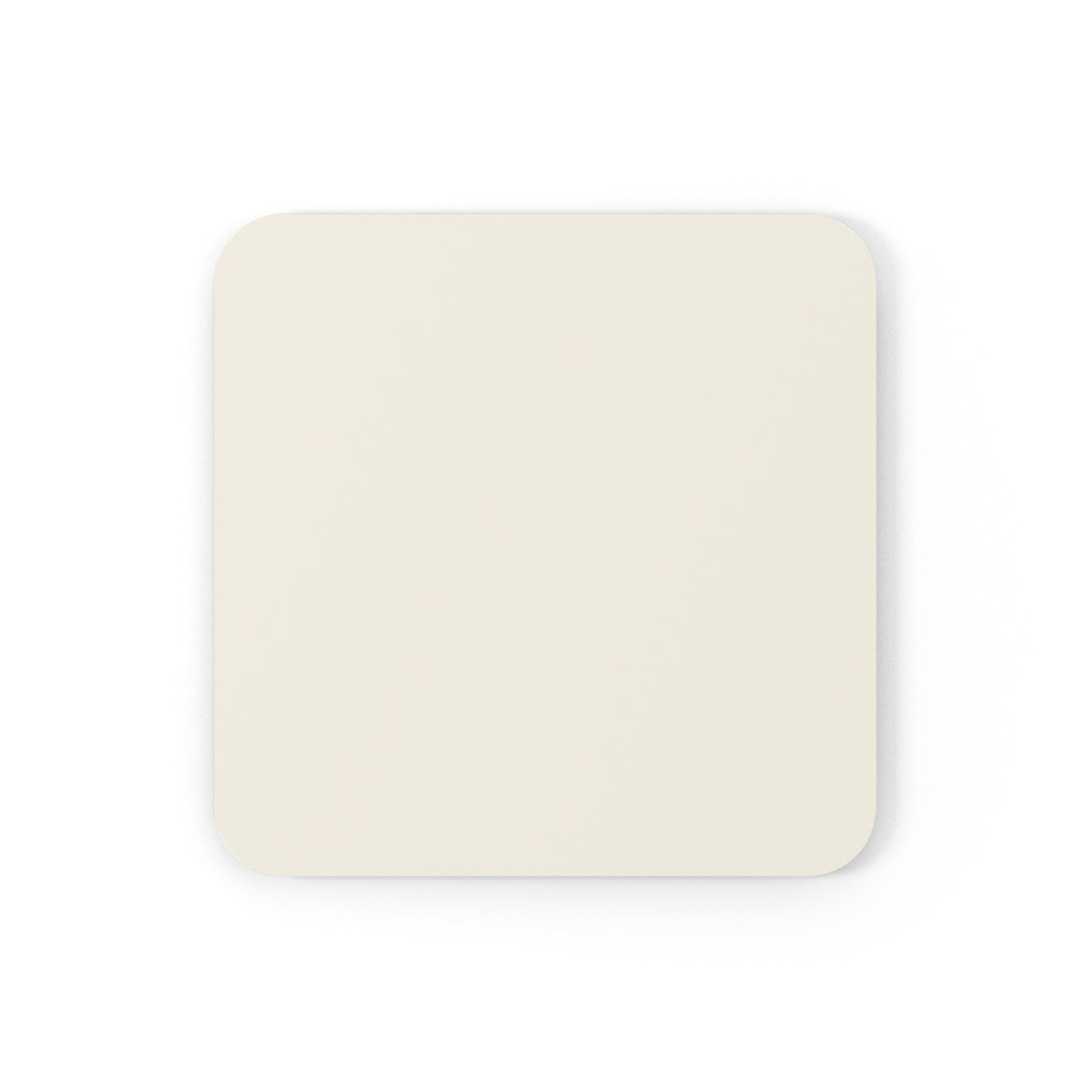 True Holiday White Cloud White Solids Corkwood Coaster Set