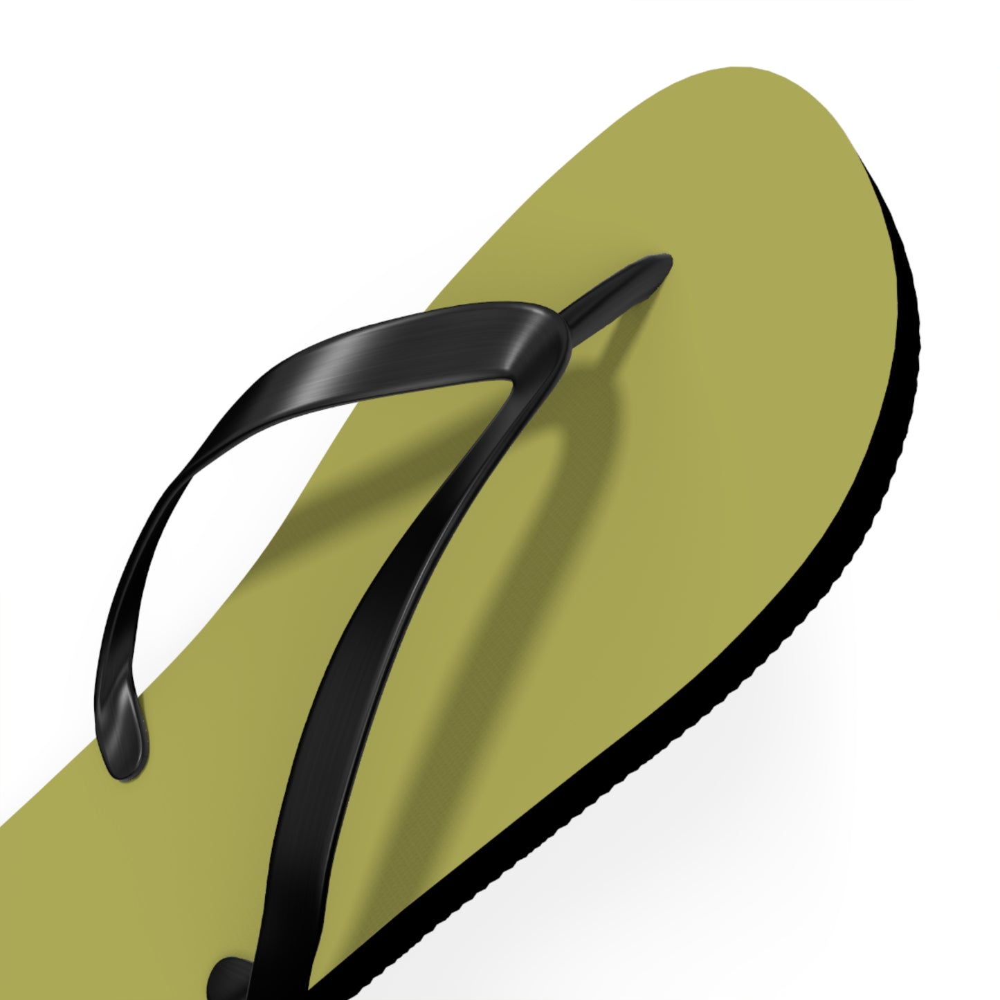 True Holiday Perennial Green Solids Flip Flops