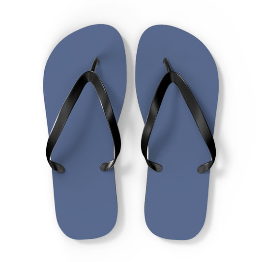 True Holiday Blue Nova Blue Solids Flip Flops