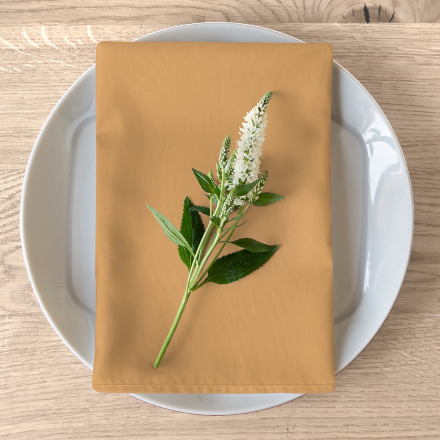 True Holiday Tiger Eye Yellow Solids Napkins