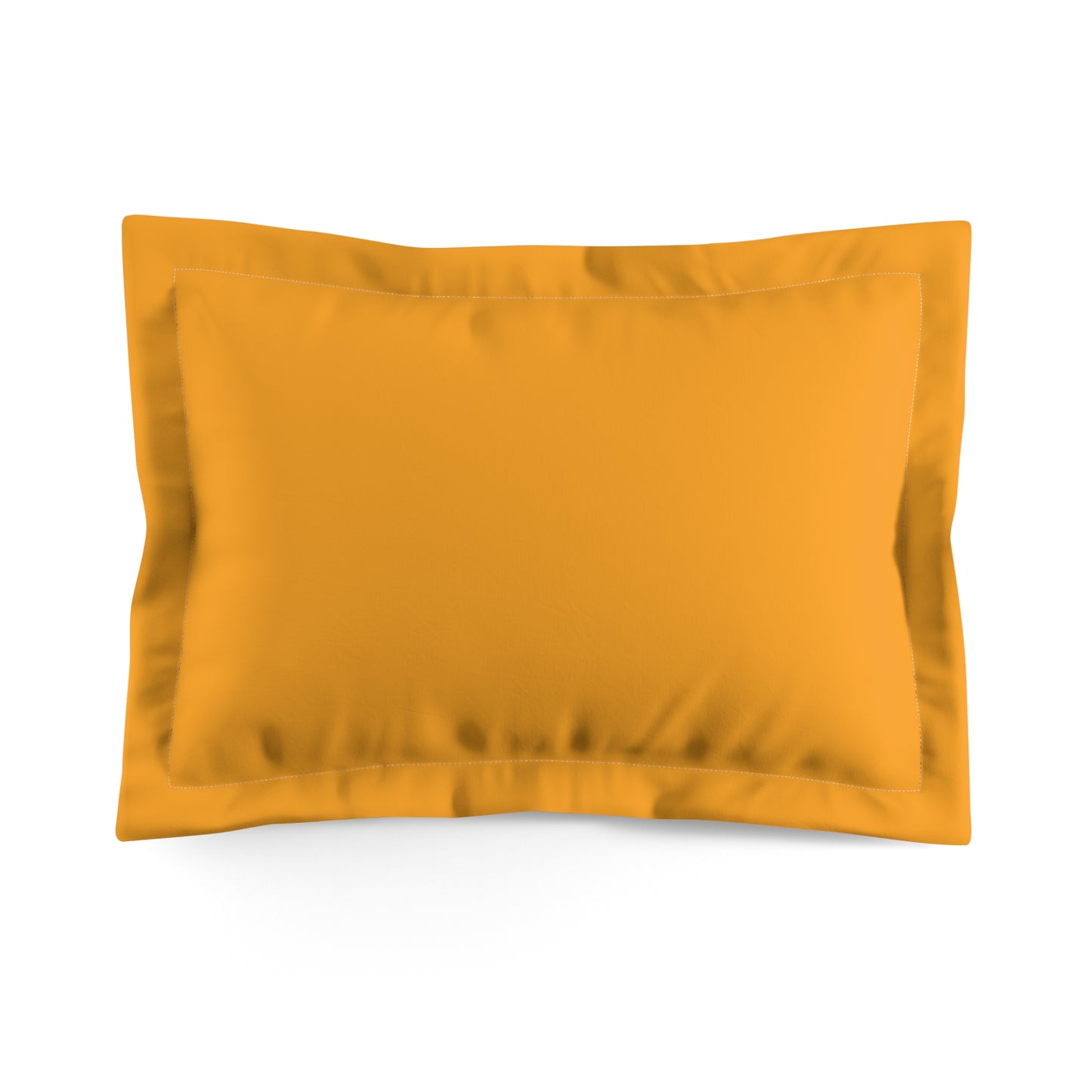 True Holiday Citrus Blast Yellow Solids Microfiber Pillow Sham