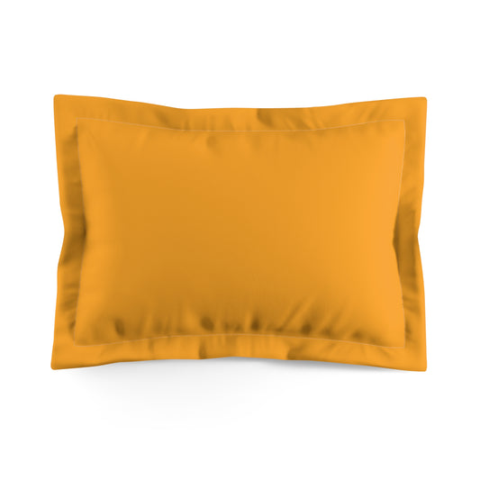 True Holiday Citrus Blast Yellow Solids Microfiber Pillow Sham