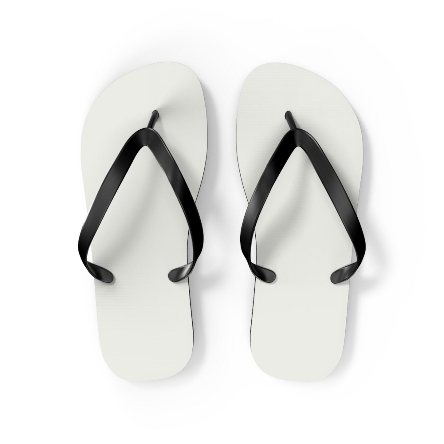 True Holiday White Heron White Solids Flip Flops
