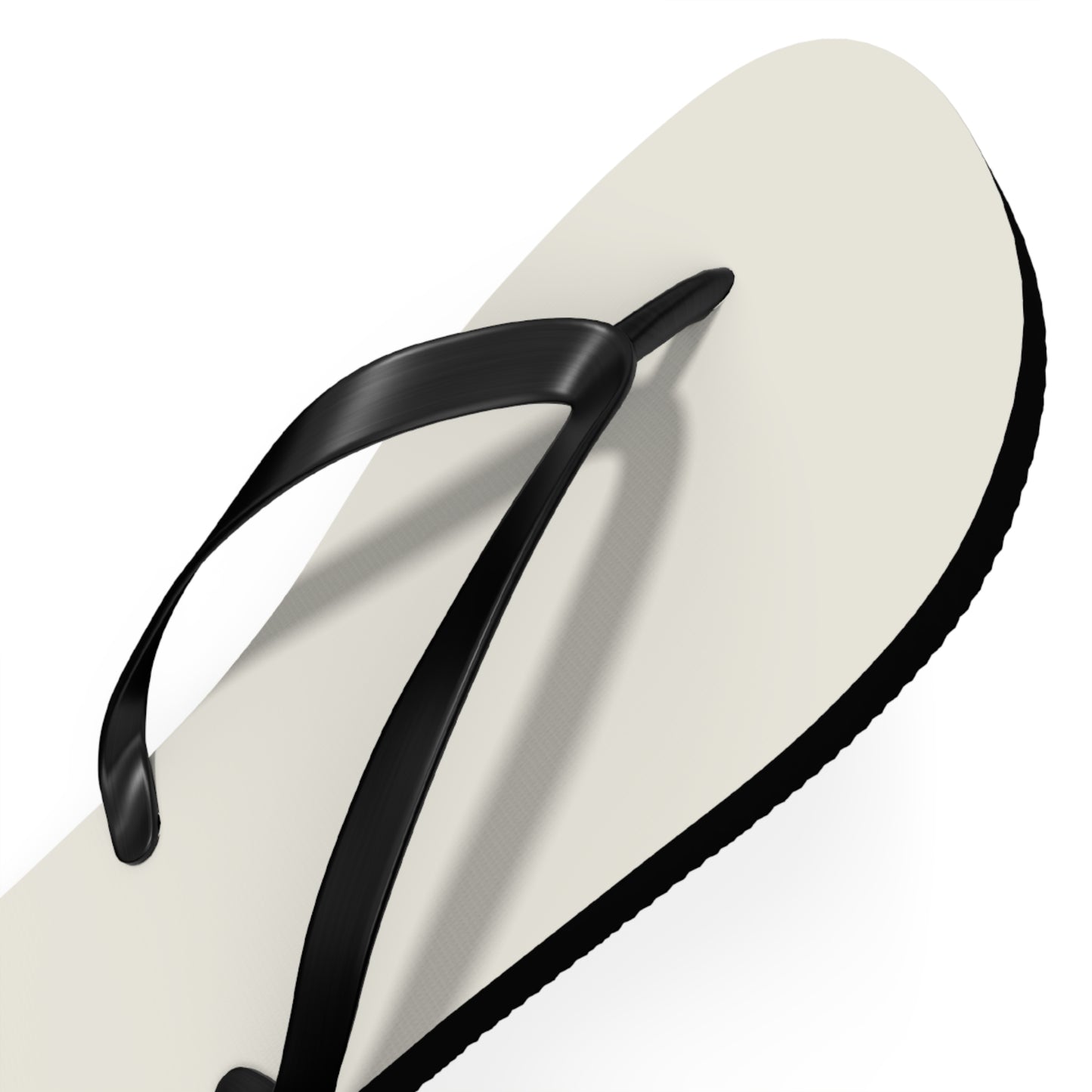 True Holiday Swiss Coffee White Solids Flip Flops