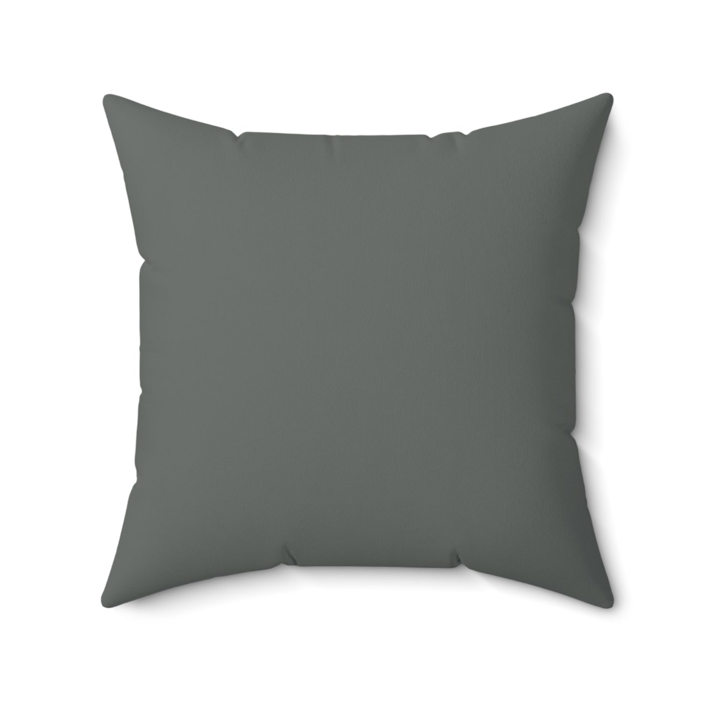True Holiday Kitty Gray Gray Solids 20" Square Throw Pillow