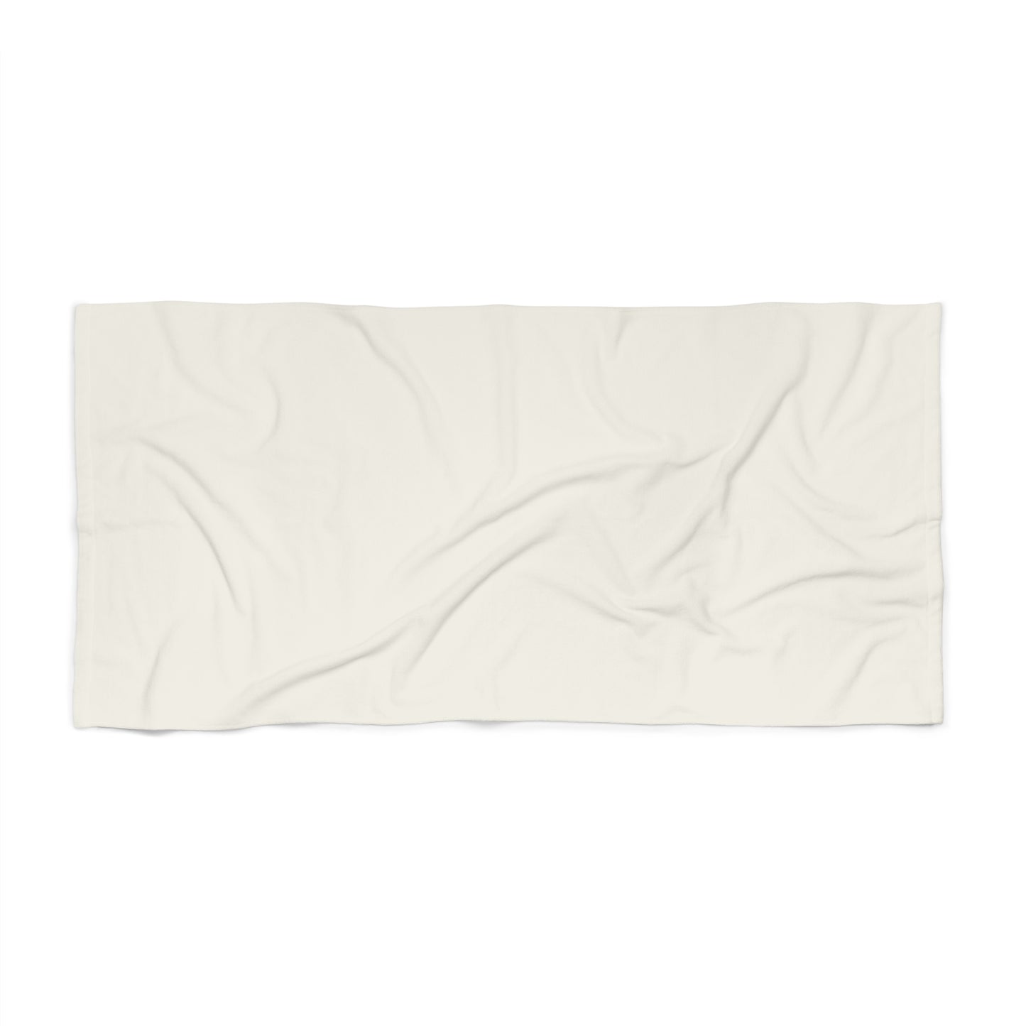 True Holiday White Dove White Solids Beach & Pool Towel