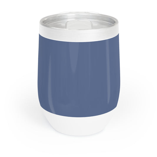 True Holiday Blue Nova Blue Solids Chill Wine Tumbler