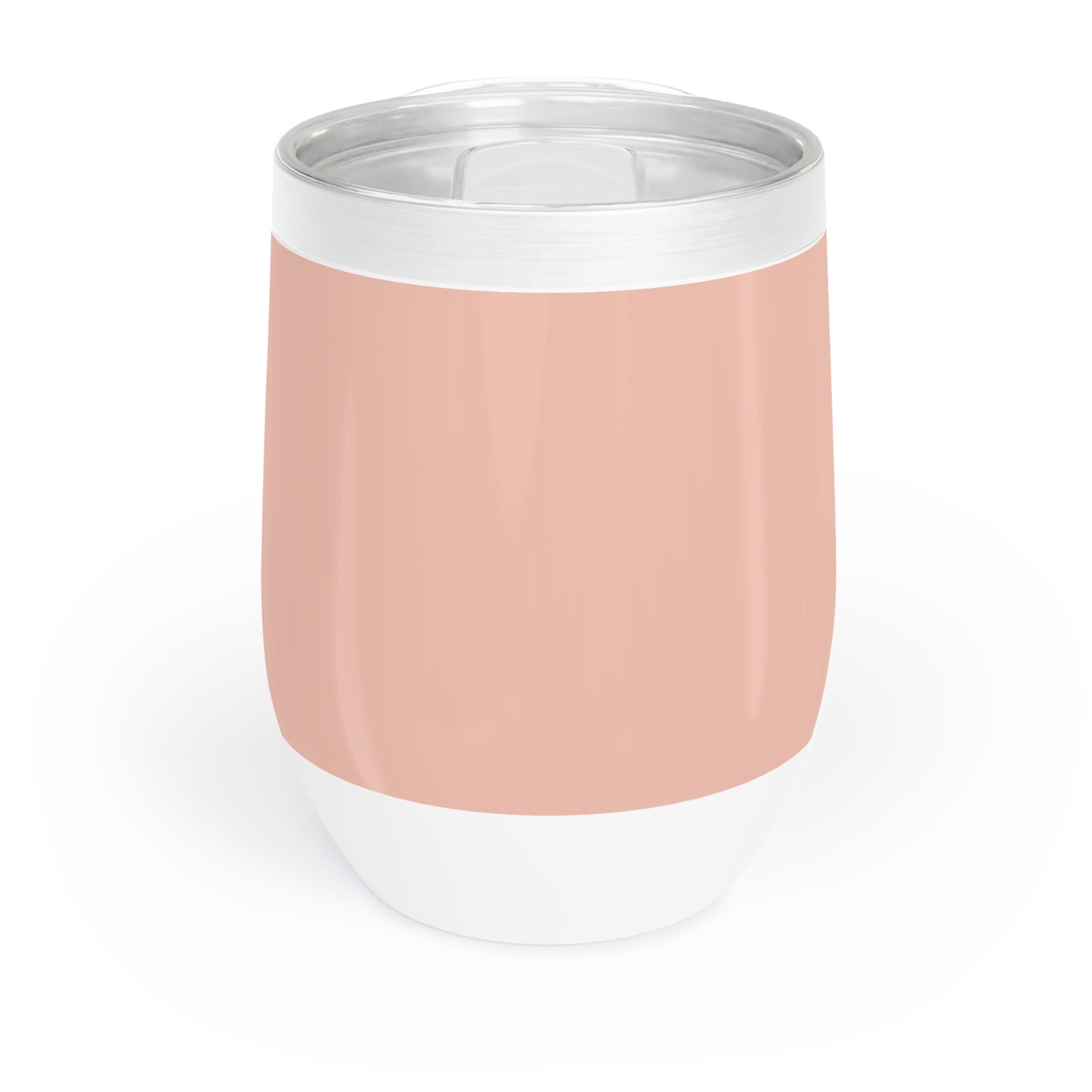 True Holiday Teacup Rose Orange Solids Chill Wine Tumbler