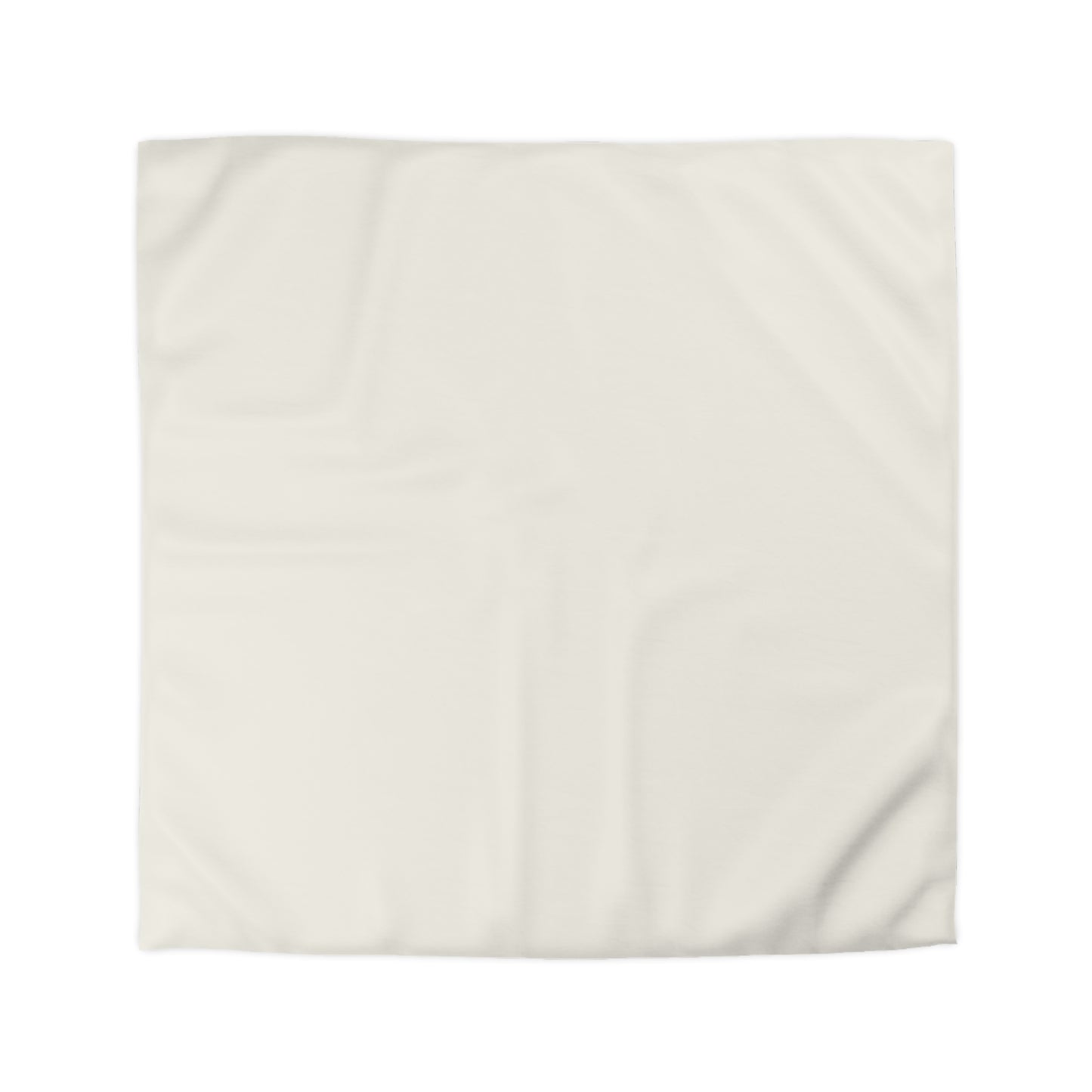 True Holiday White Dove White Solids Duvet Cover