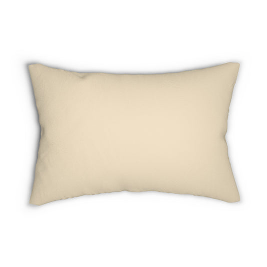 True Holiday Ivory Lustre Yellow Solids 20" x 14" Rectangular Throw Pillow