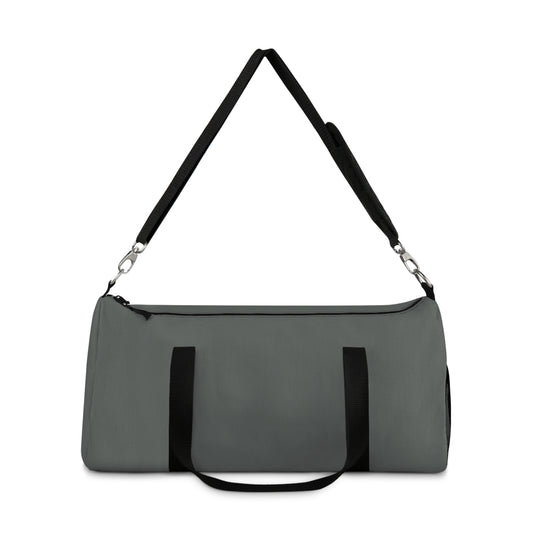 True Holiday Kitty Gray Gray Solids Duffel Bag