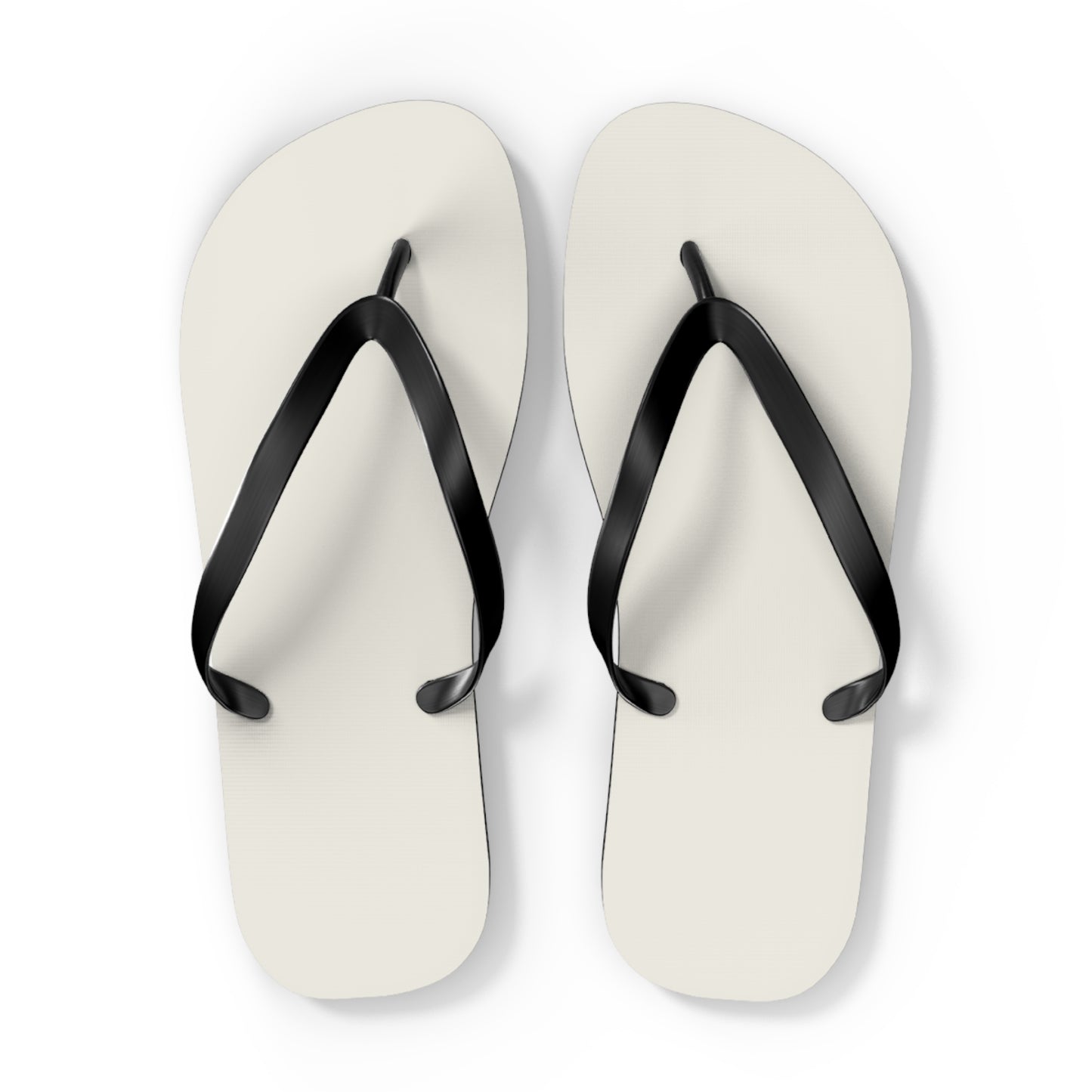 True Holiday White Dove White Solids Flip Flops