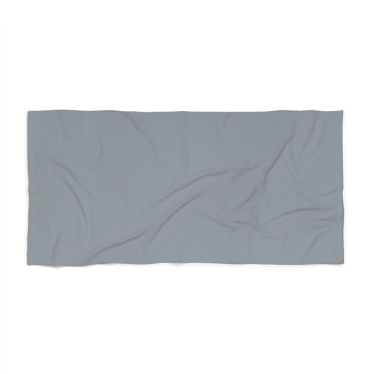 True Holiday Gray Cardigan Gray Solids Beach & Pool Towel