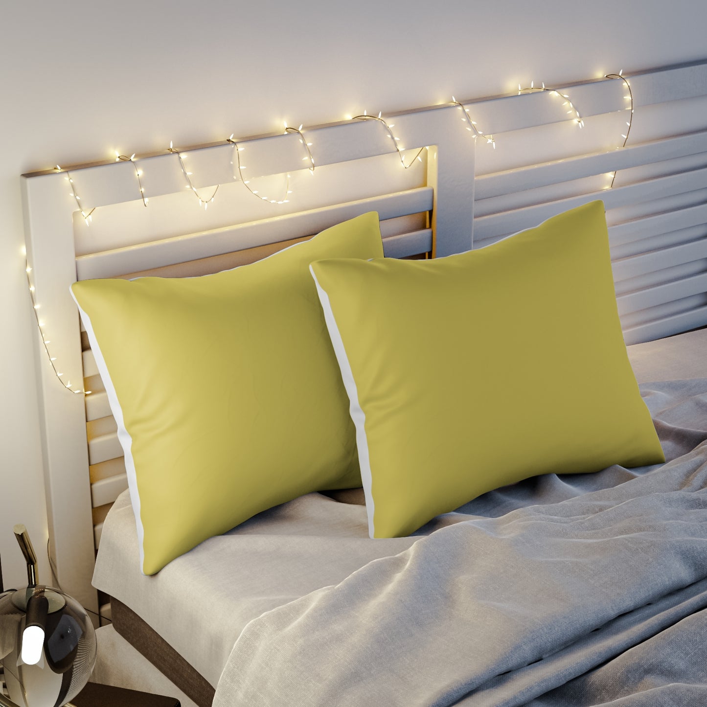 True Holiday Limelight Green Solids Pillow Sham