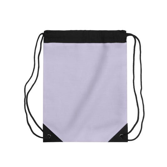 True Holiday Grape Ice Purple Solids Drawstring Bag
