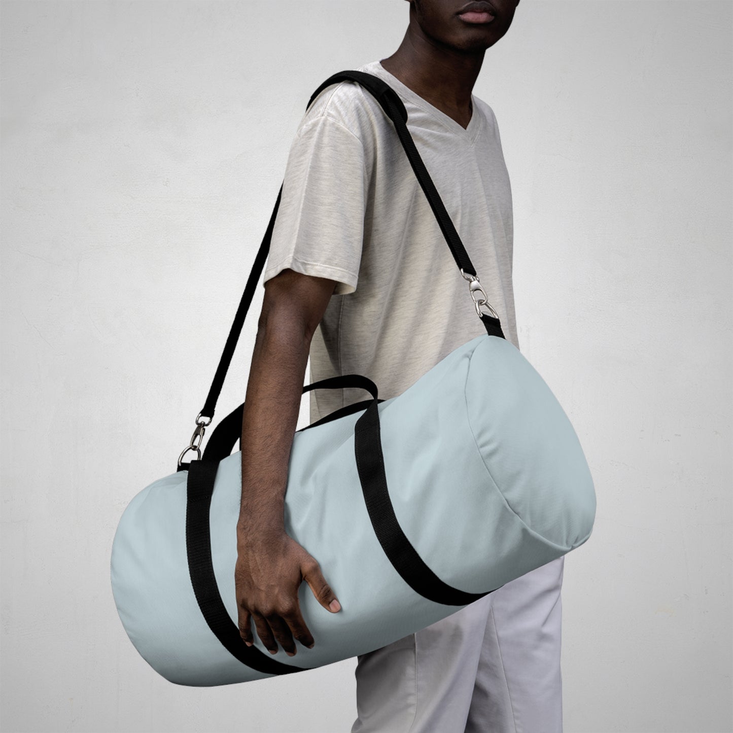 True Holiday Polar Sky Blue Solids Duffel Bag