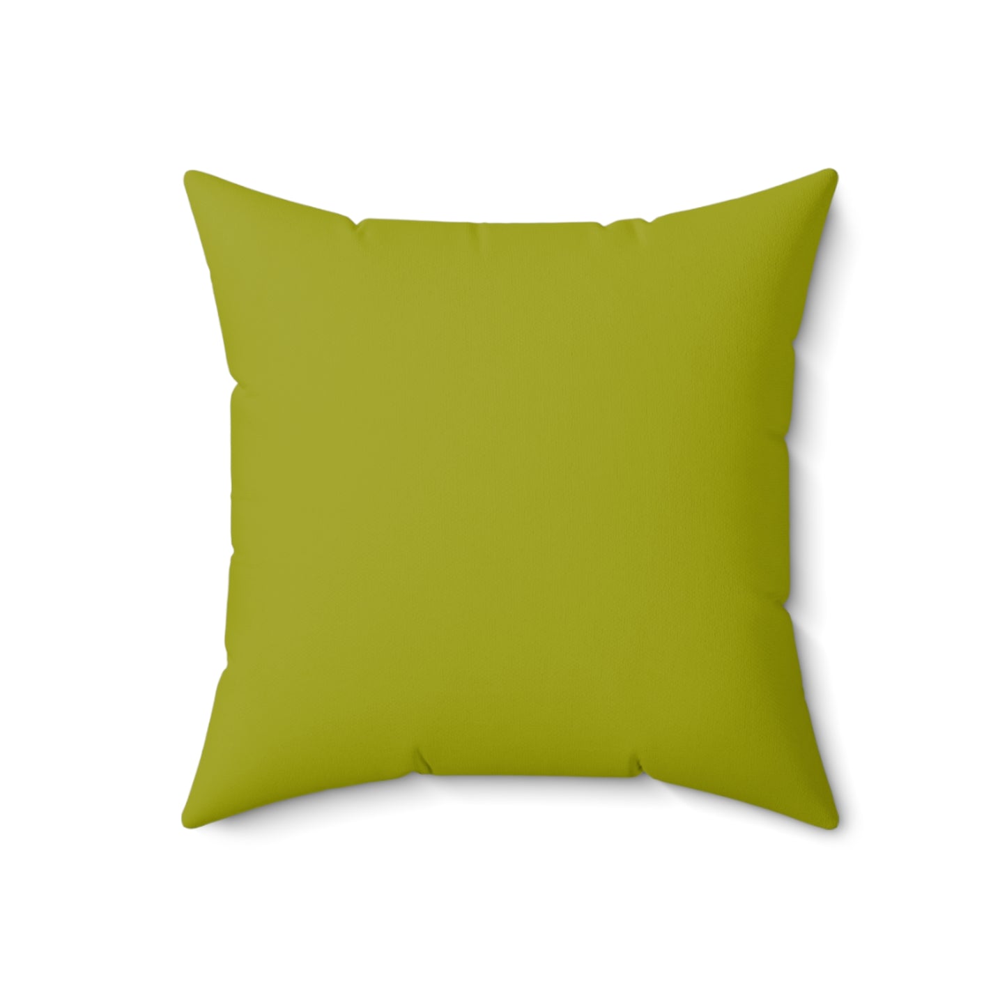 True Holiday Dark Lime Green Solids 18" Square Throw Pillow