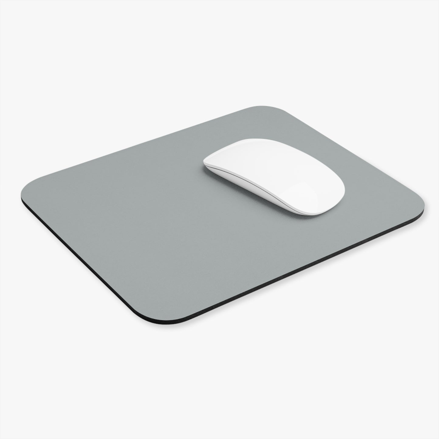 True Holiday Marina Gray Gray Solids Mouse Pad