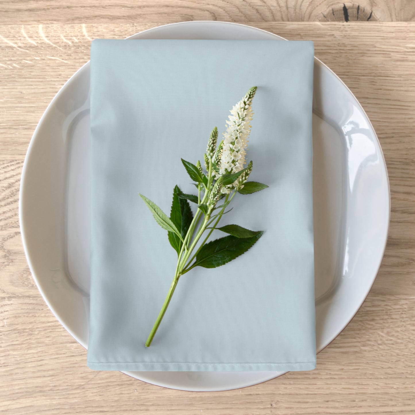 True Holiday Polar Sky Blue Solids Napkins