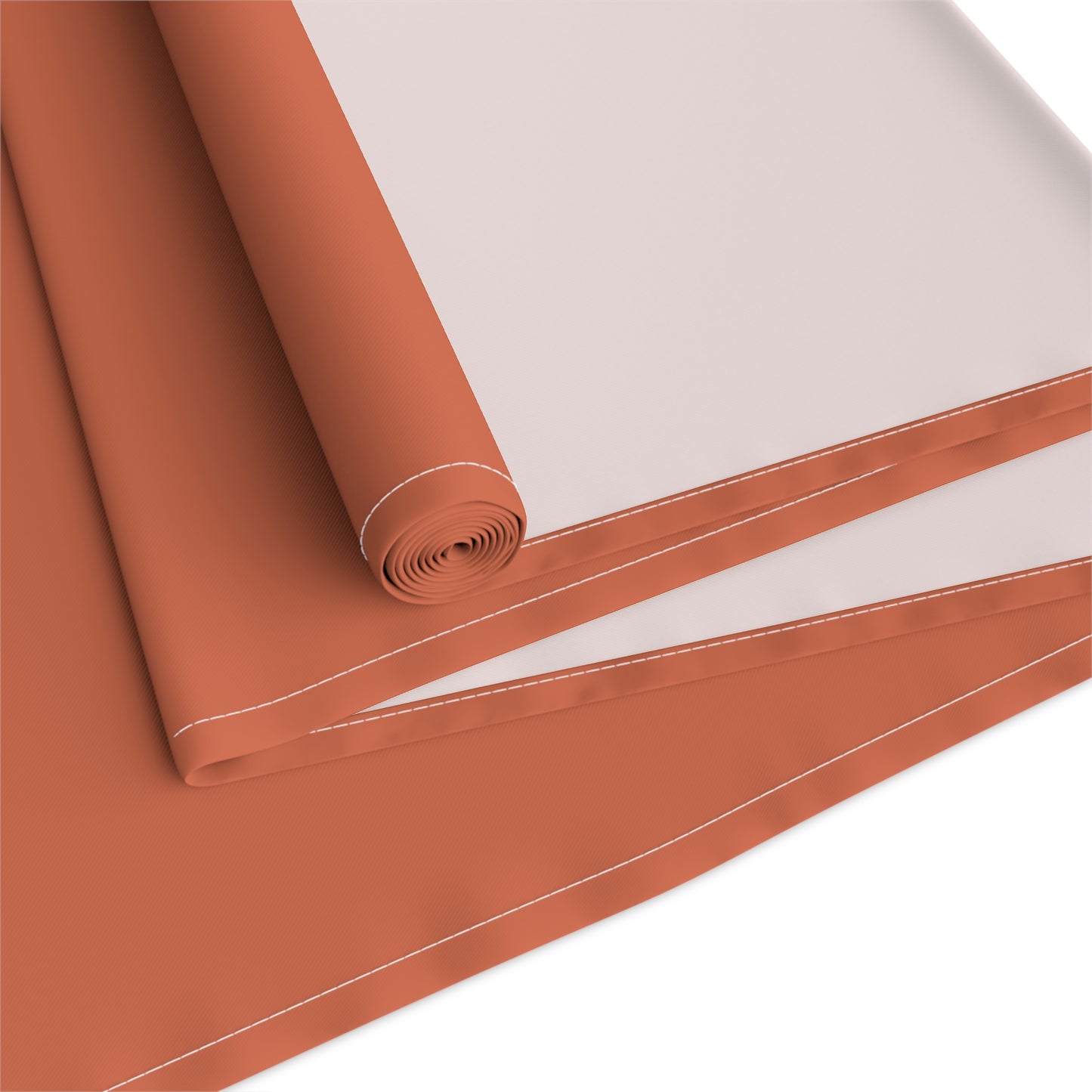 True Holiday Autumn Cover Orange Solids Table Runner