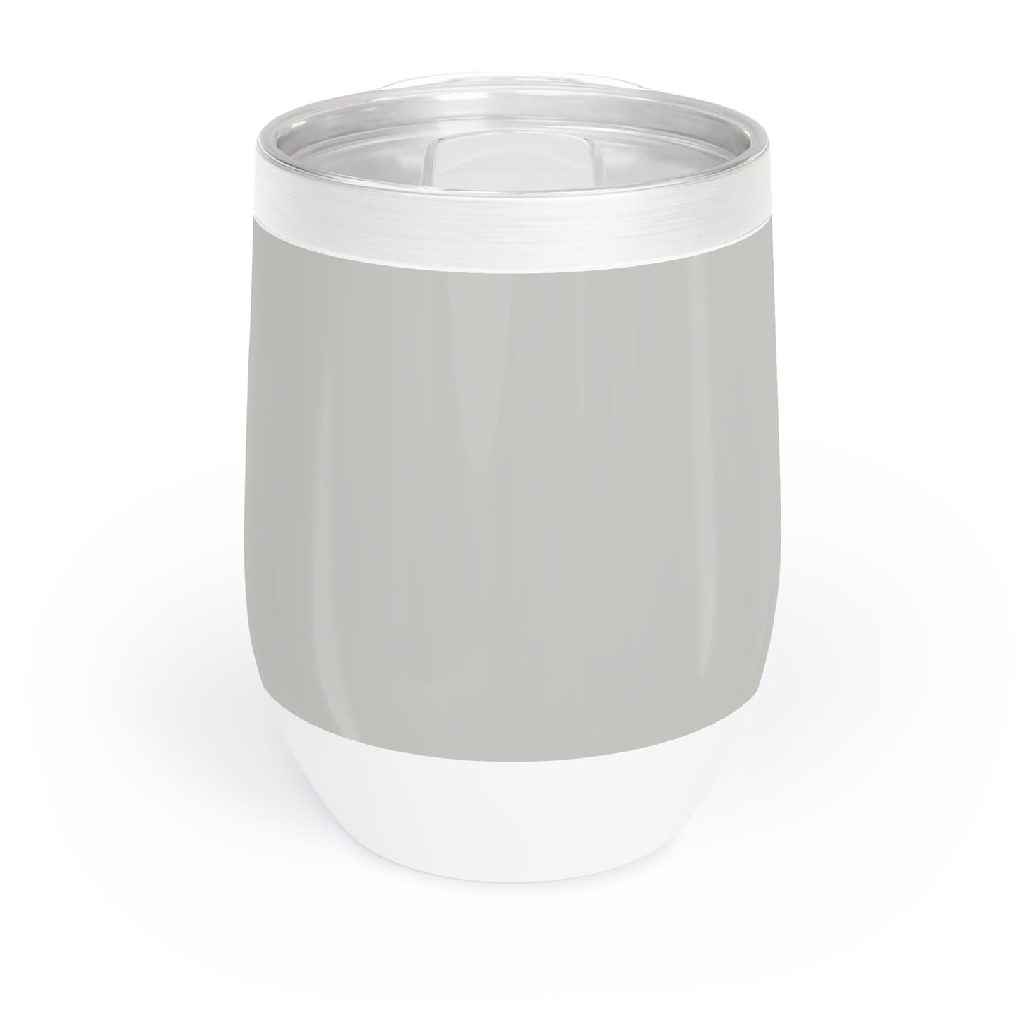 True Holiday Perspective Gray Solids Chill Wine Tumbler