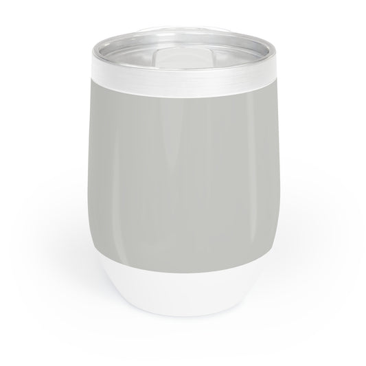 True Holiday Perspective Gray Solids Chill Wine Tumbler