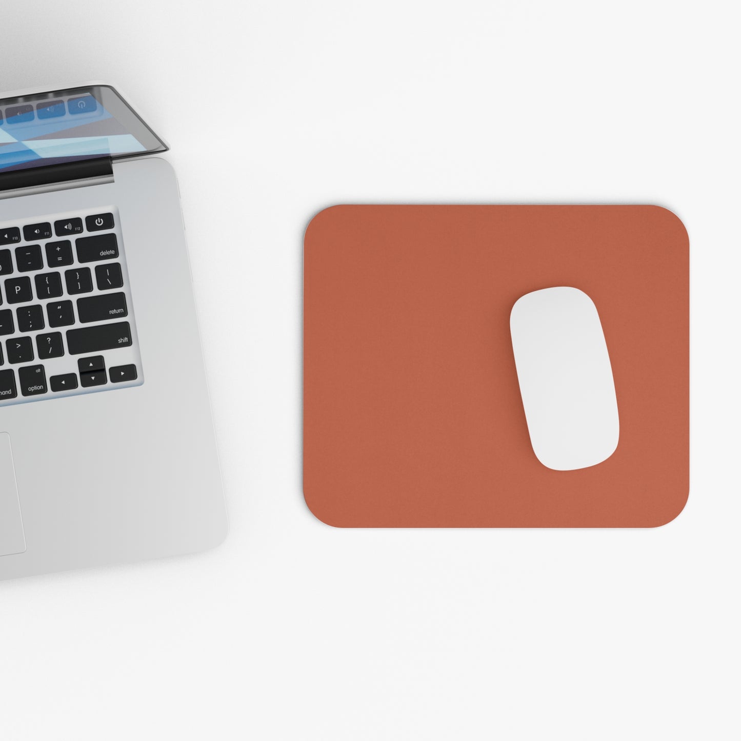 True Holiday Autumn Cover Orange Solids Mouse Pad