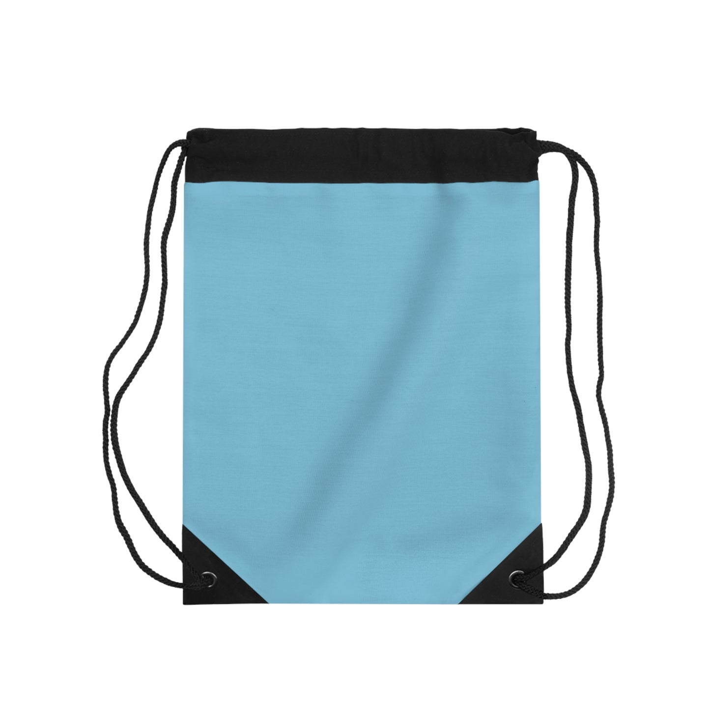 True Holiday Aquarium Blue Blue Solids Drawstring Bag