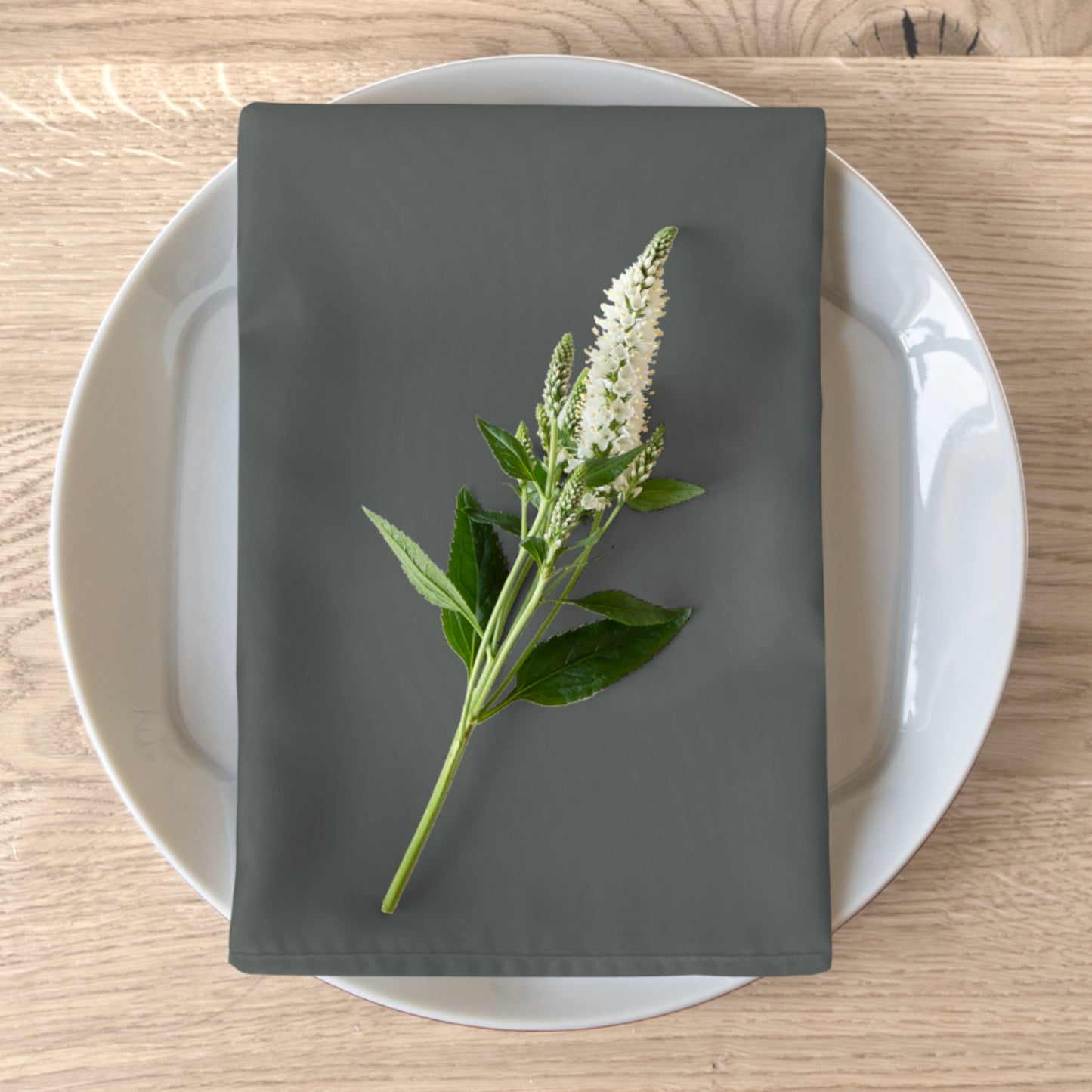 True Holiday Kitty Gray Gray Solids Napkins