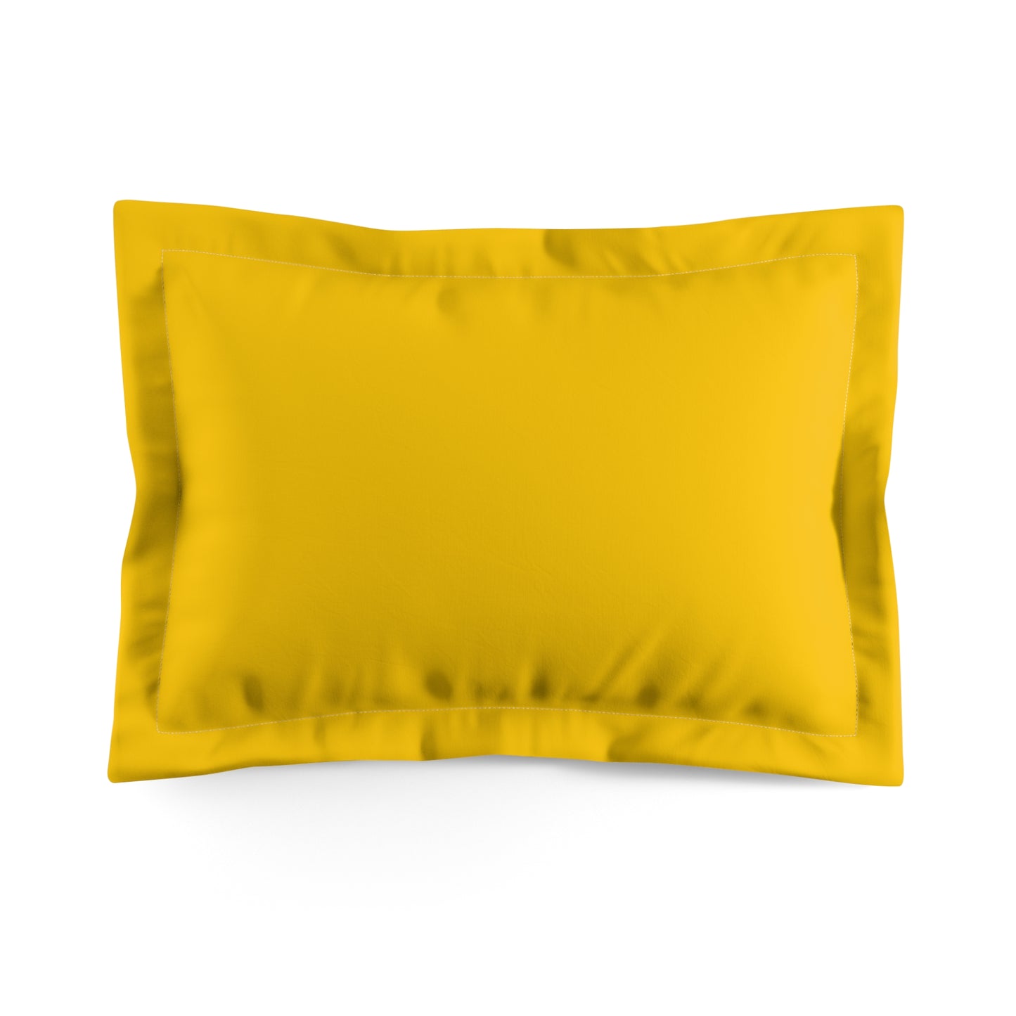 True Holiday Sun Kissed Yellow Solids Microfiber Pillow Sham