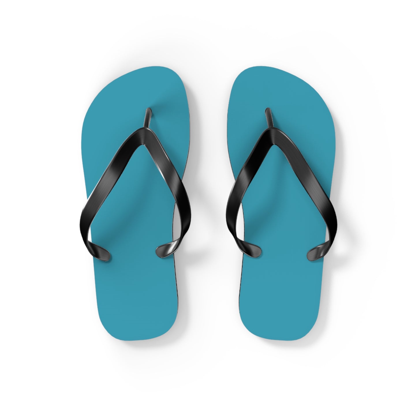 True Holiday Cool Blue Blue Solids Flip Flops