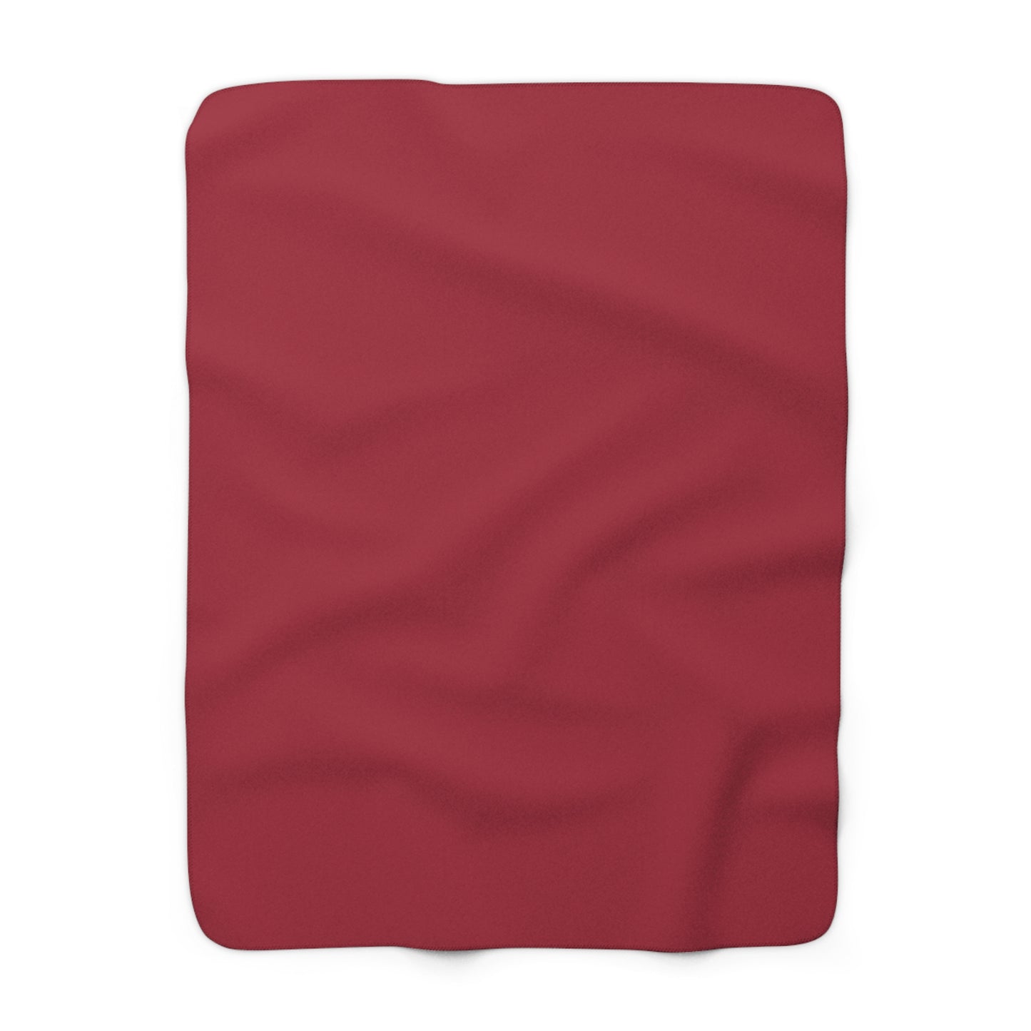 True Holiday Candy Cane Red Solids Throw Blanket