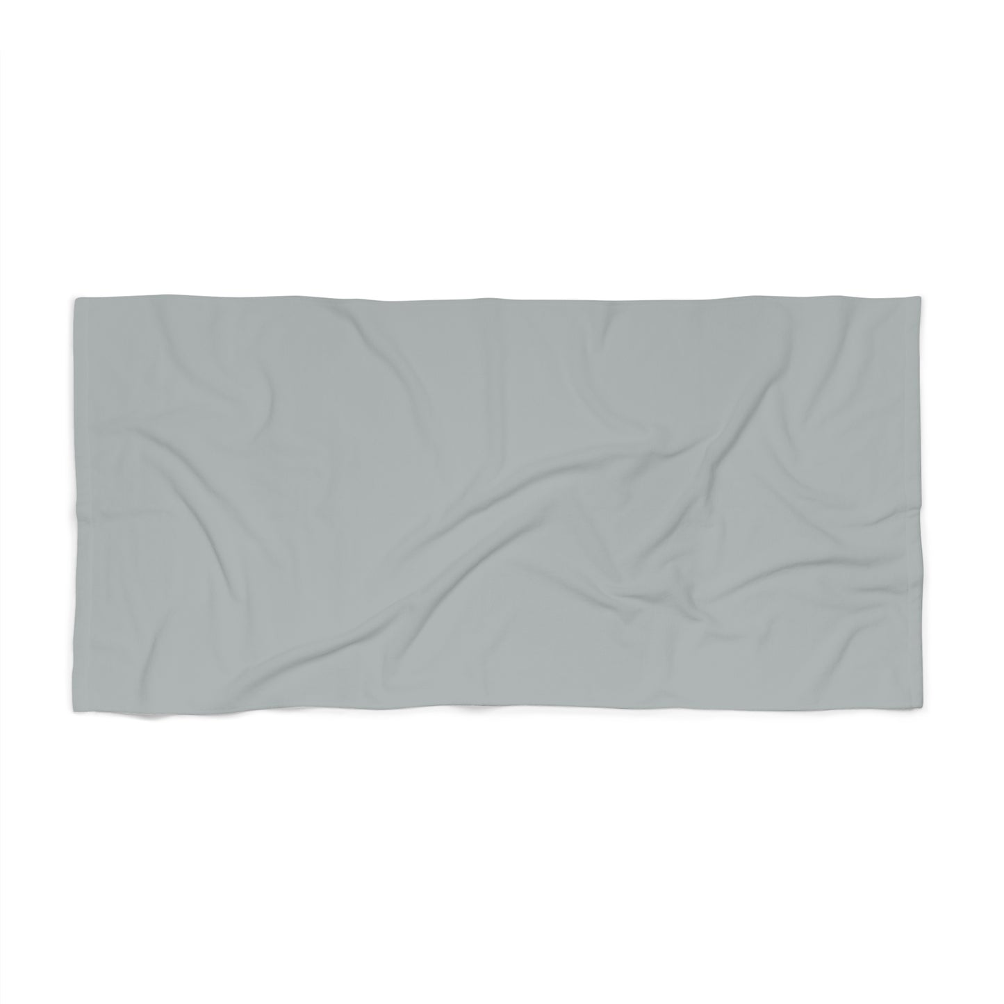True Holiday Marina Gray Gray Solids Beach & Pool Towel