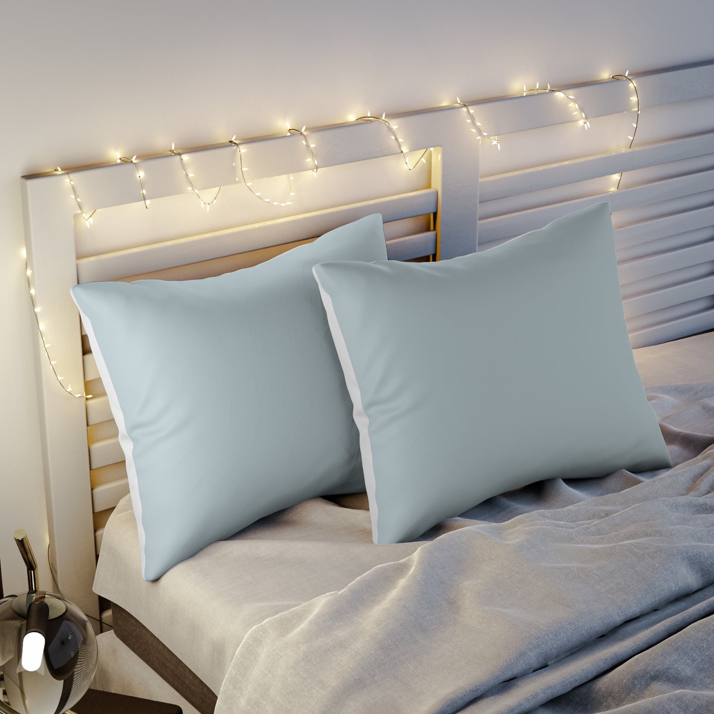 True Holiday Polar Sky Blue Solids Pillow Sham
