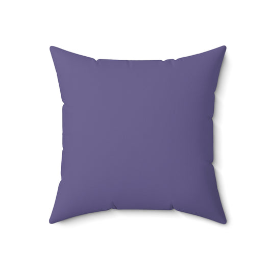 True Holiday Seduction Purple Solids 18" Square Throw Pillow