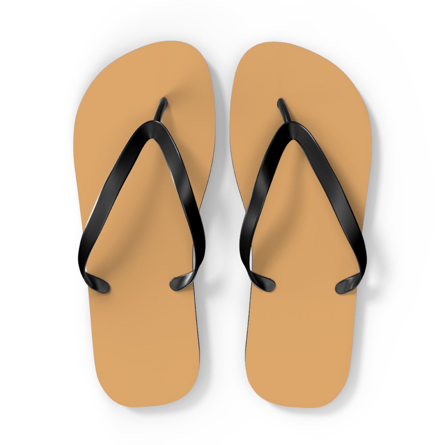 True Holiday Tiger Eye Yellow Solids Flip Flops