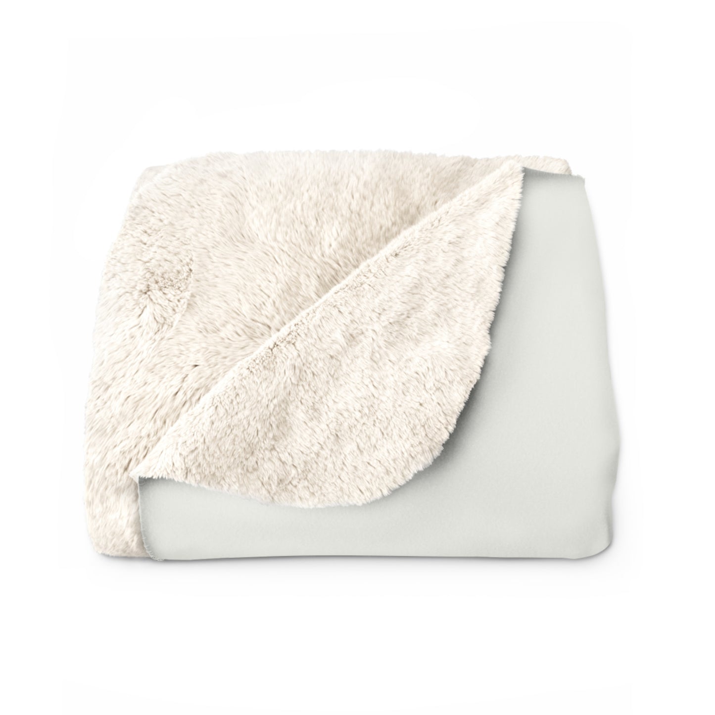 True Holiday White Heron White Solids Throw Blanket