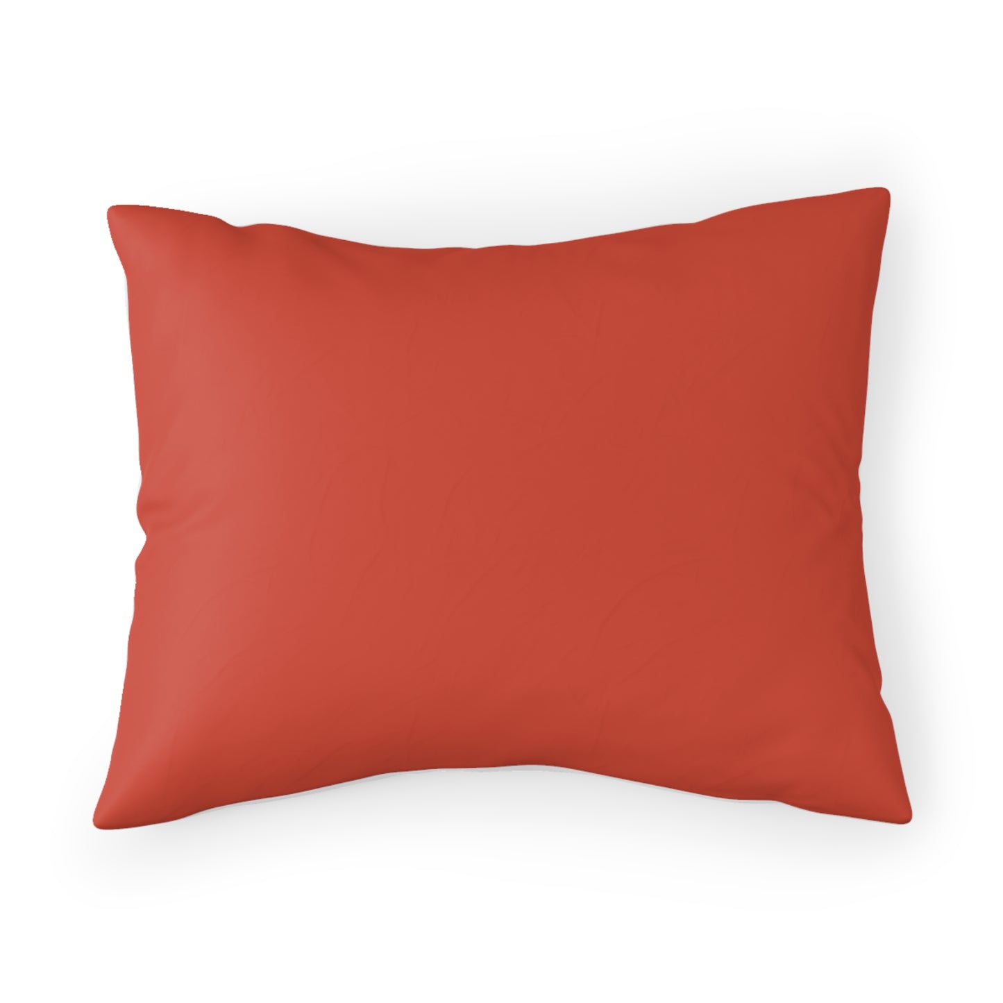 True Holiday Warm Comfort Orange Solids Pillow Sham