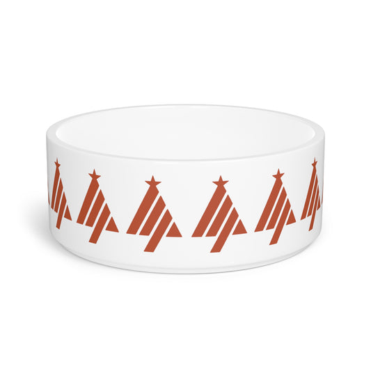 True Holiday Fireball Orange Solids Pet Bowl