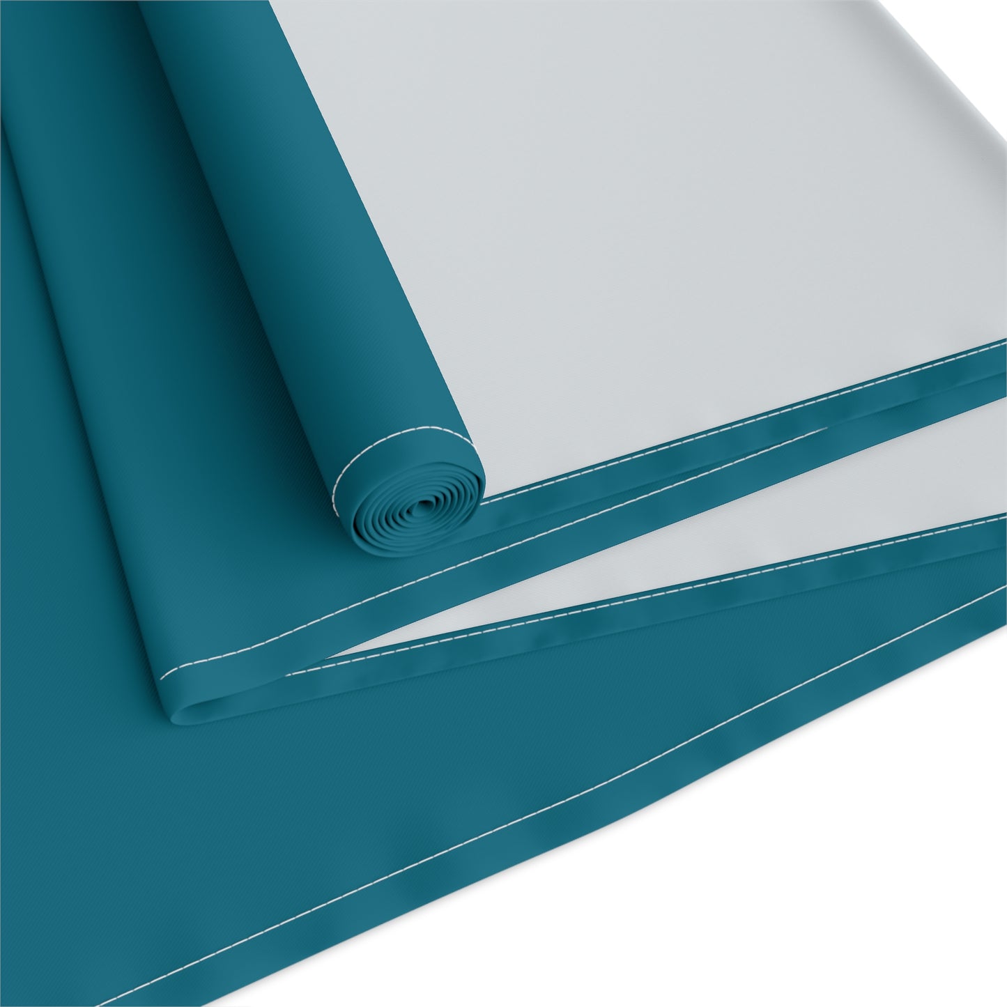 True Holiday Deep Ocean Blue Solids Table Runner