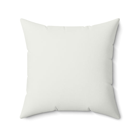 True Holiday White Heron White Solids 20" Square Throw Pillow