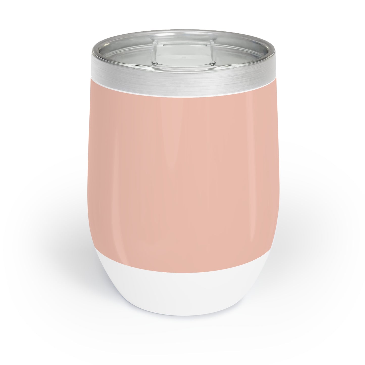 True Holiday Teacup Rose Orange Solids Chill Wine Tumbler
