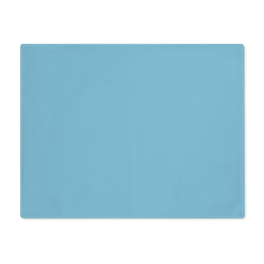 True Holiday Aquarium Blue Blue Solids Placemat